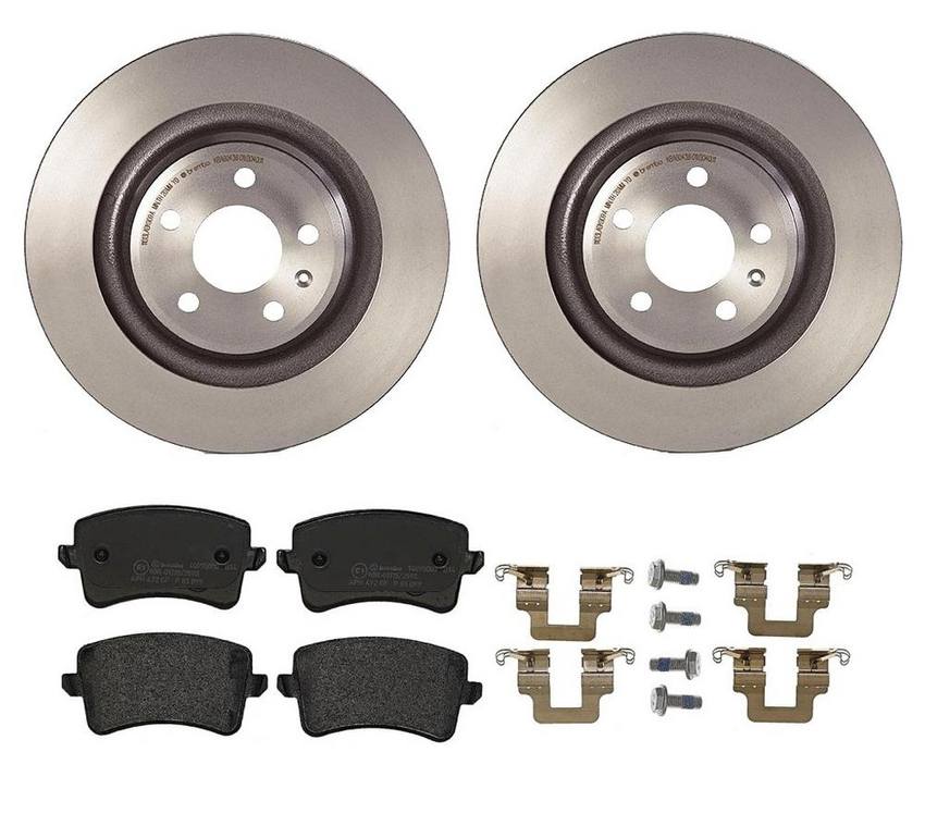 Brembo Brakes Kit - Pads and Rotors Rear (330mm) (Low-Met)